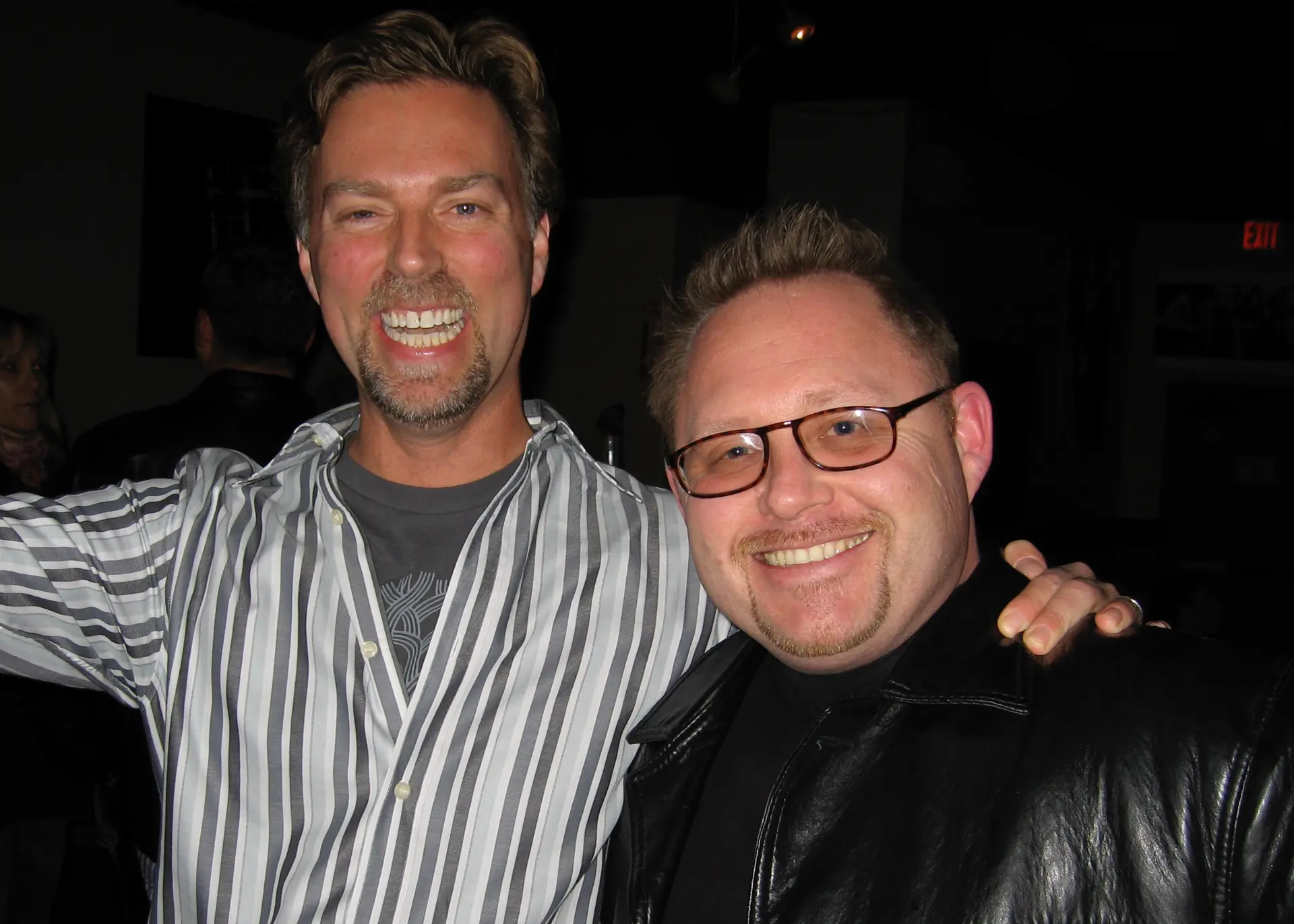 2007 snapshot of Sidney and Reid catch up after many years.